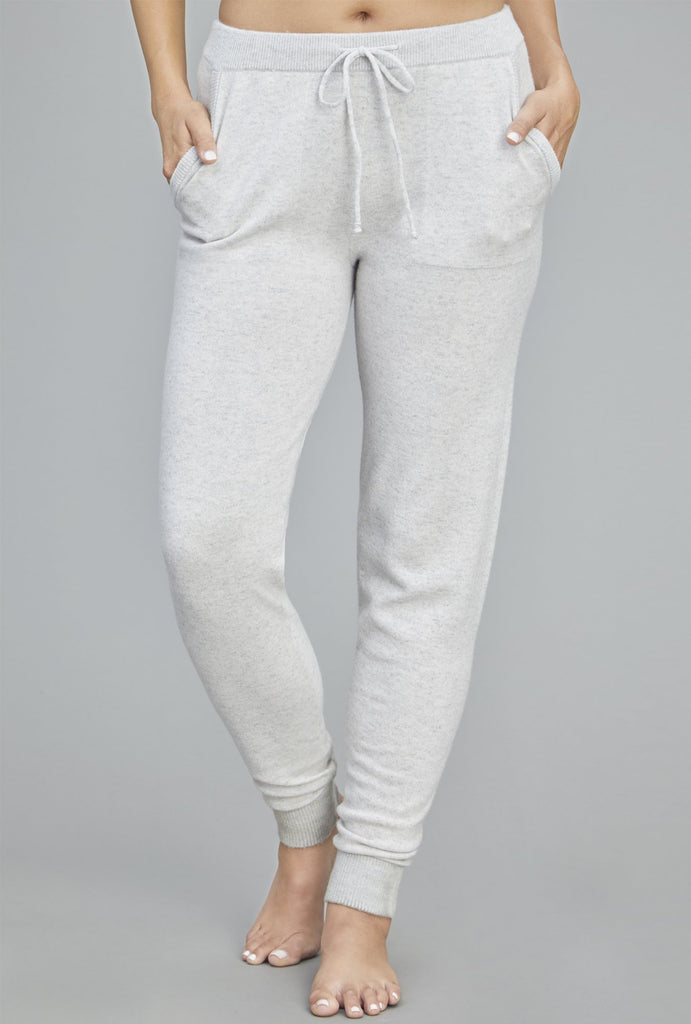 Cashmere Jogger Pant - Heather Grey