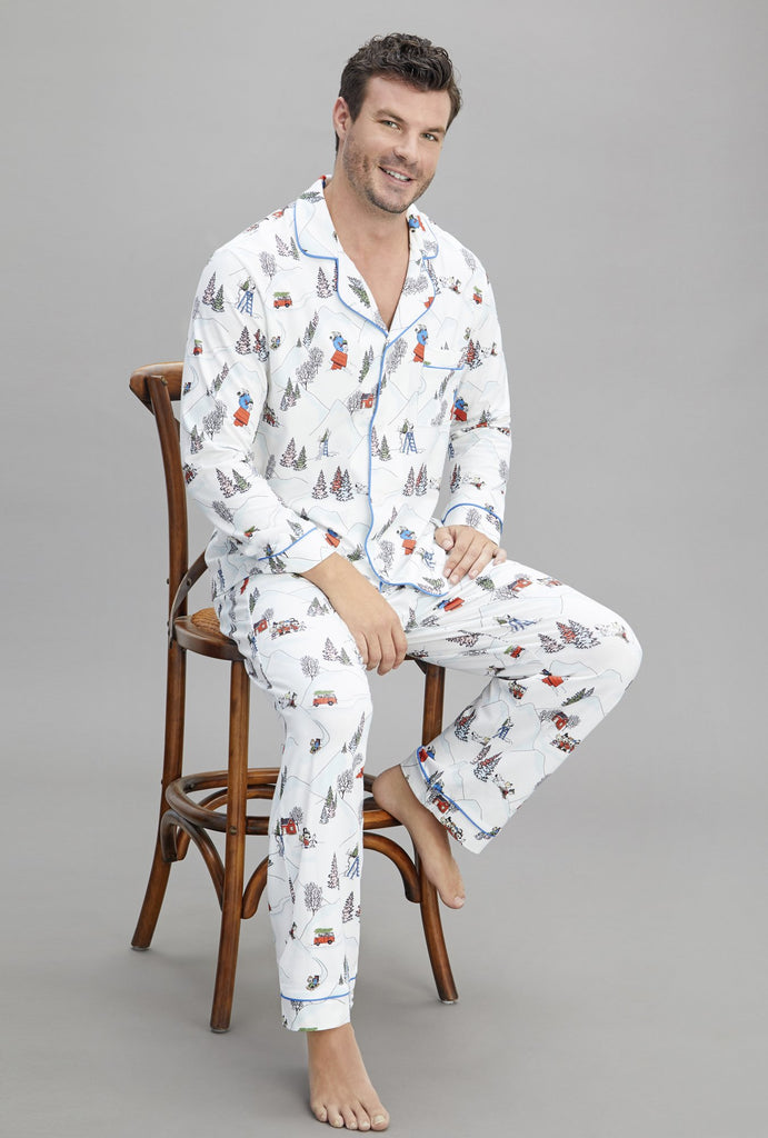 BedHead x Peanuts® Winter Holiday Stretch Mens Classic PJ Set