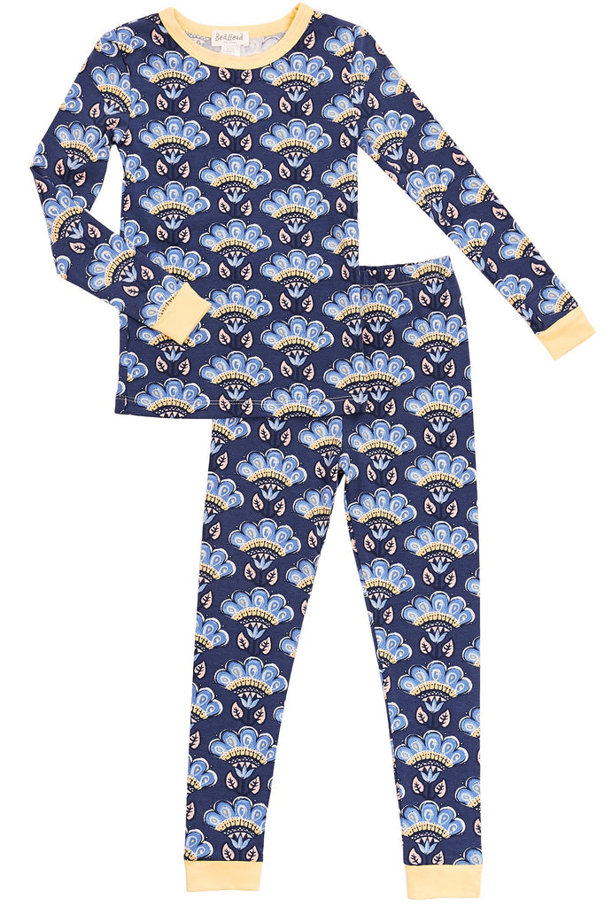 Pharaoh's Fan Stretch Kids 2pc Pant Pj Set