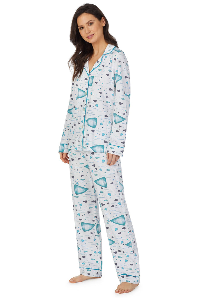 Whale and Friends Long Sleeve Classic Stretch Jersey PJ Set