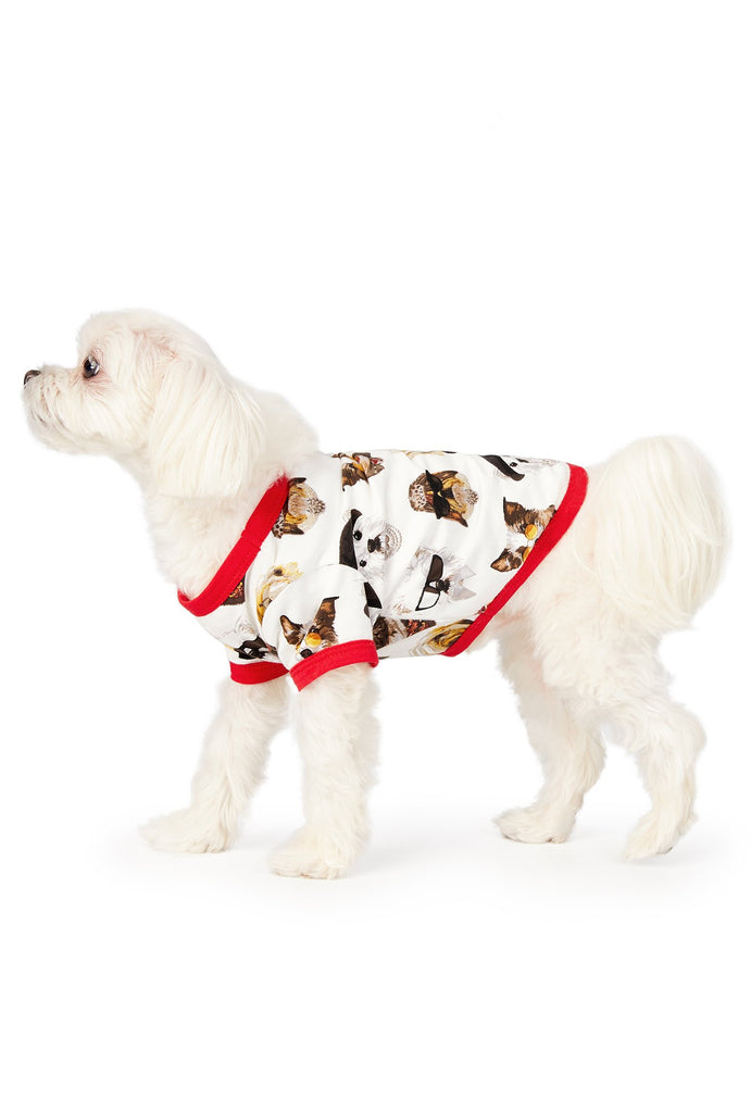 Celebrity Pups Stretch Jersey Dog Pajama