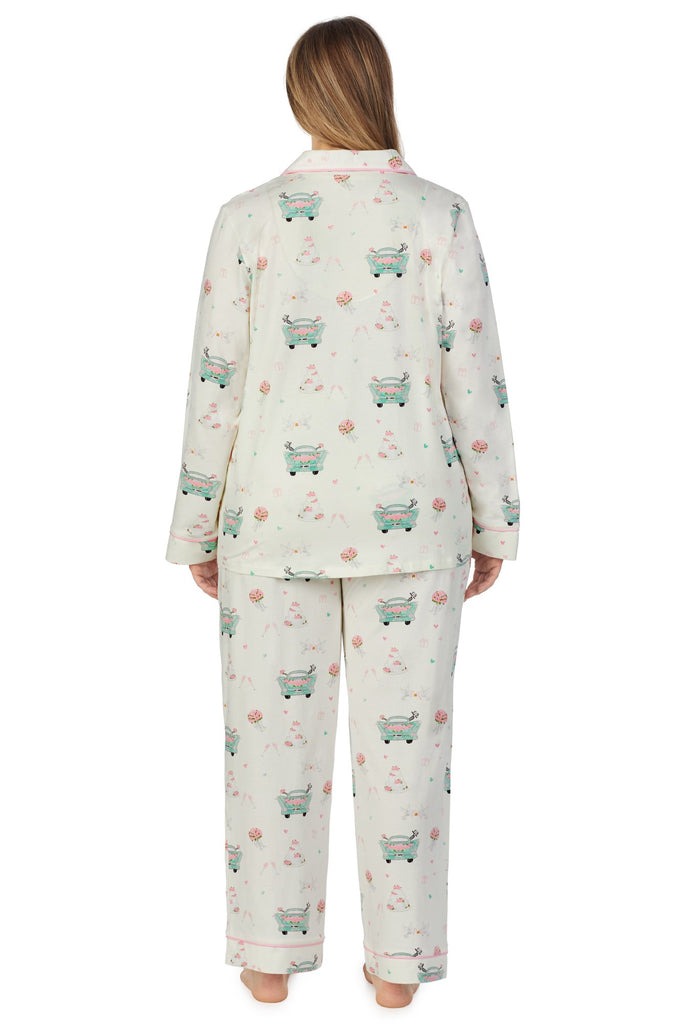 Just Married Long Sleeve Classic Stretch Jersey PJ Set