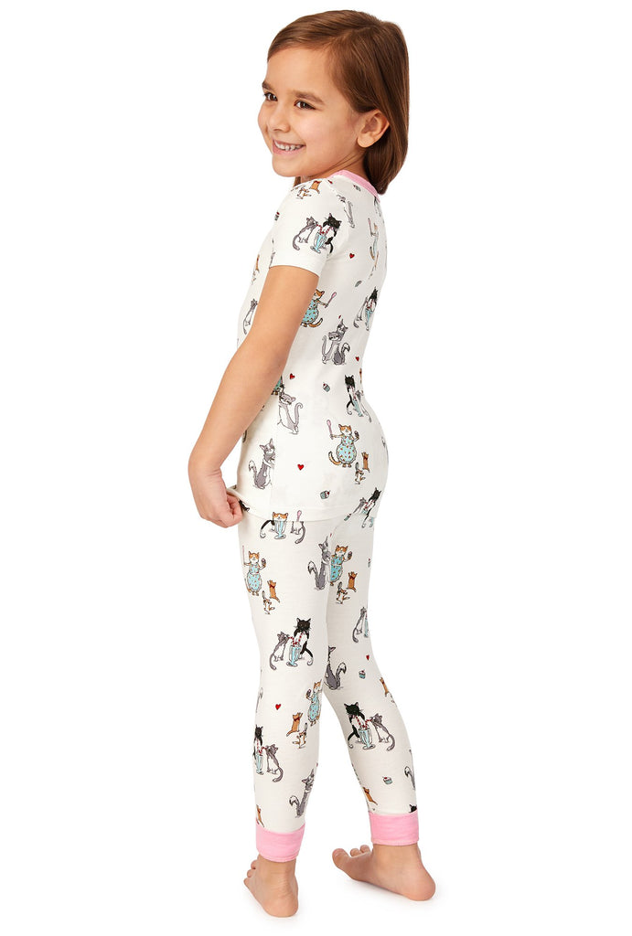 Baked with Love Short Sleeve Stretch Jersey Kids PJ Set