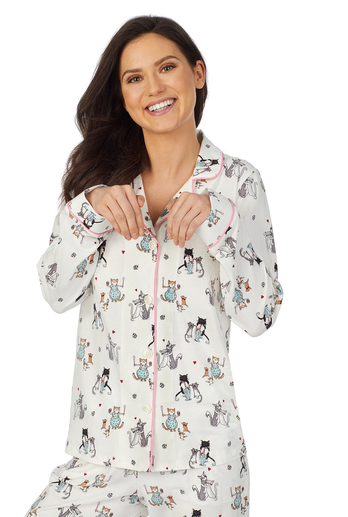 Baked with Love Long Sleeve Classic Stretch Jersey PJ Set