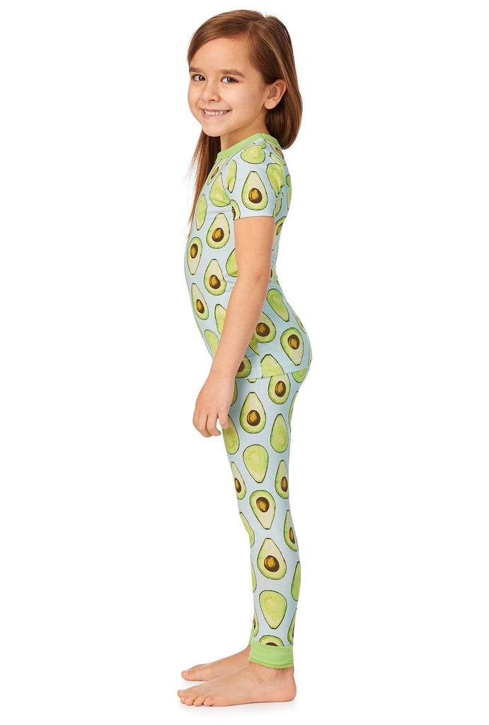 Avocuddle Short Sleeve Stretch Jersey Kids PJ Set