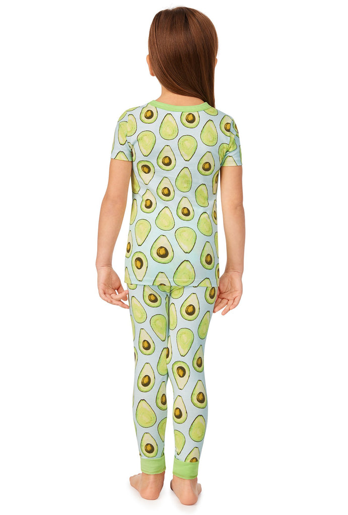 Avocuddle Short Sleeve Stretch Jersey Kids PJ Set