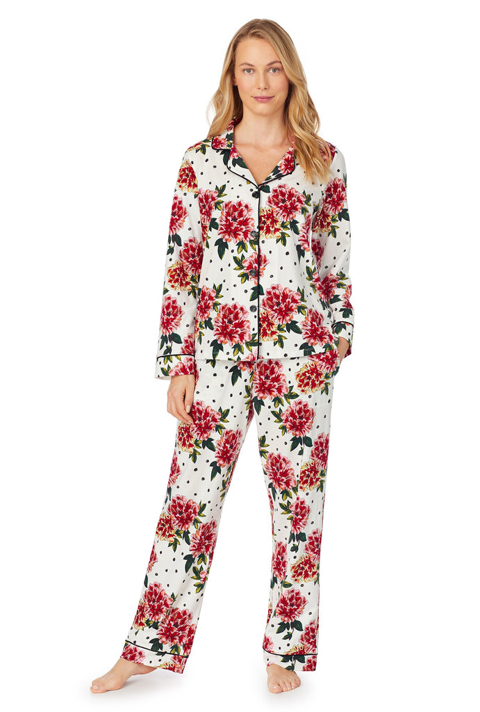 Room to Bloom Long Sleeve Classic Stretch Jersey PJ Set