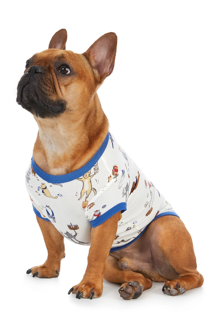 Meowzel Tov Stretch Lounge Dog PJ