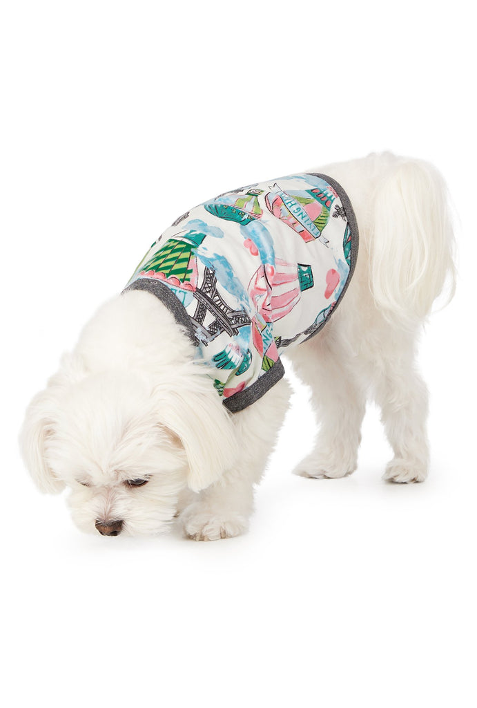 On Top of the World Stretch Jersey Dog Pajama
