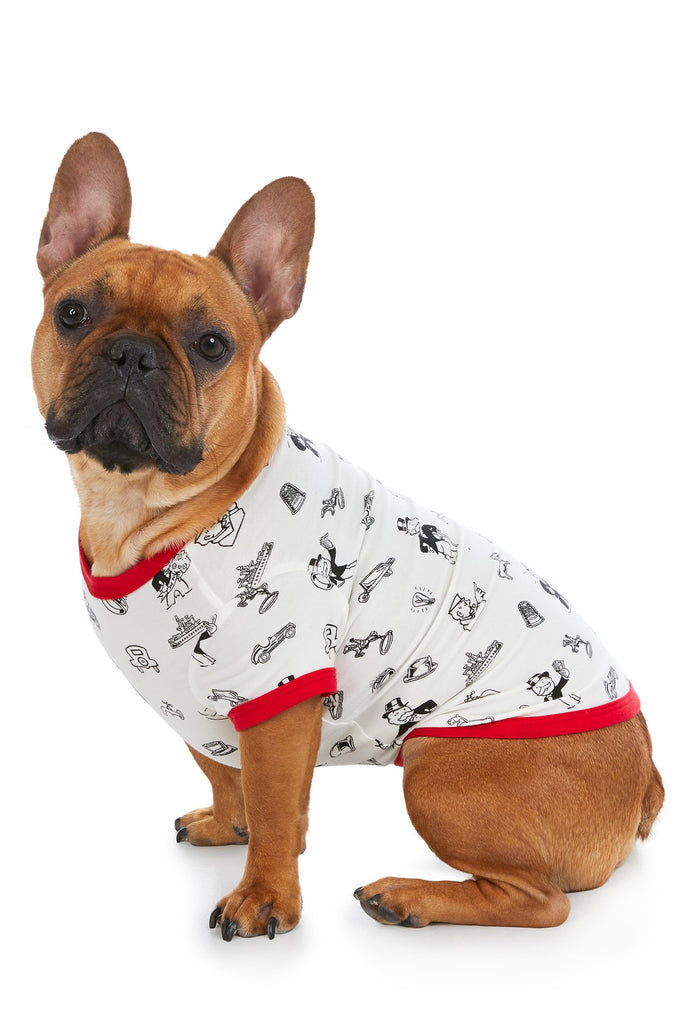 Bedhead Pajamas x Monopoly Icons Stretch Lounge Dog PJ