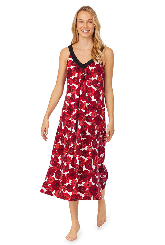 Marilyn Long V-Neck Stretch Jersey Gown