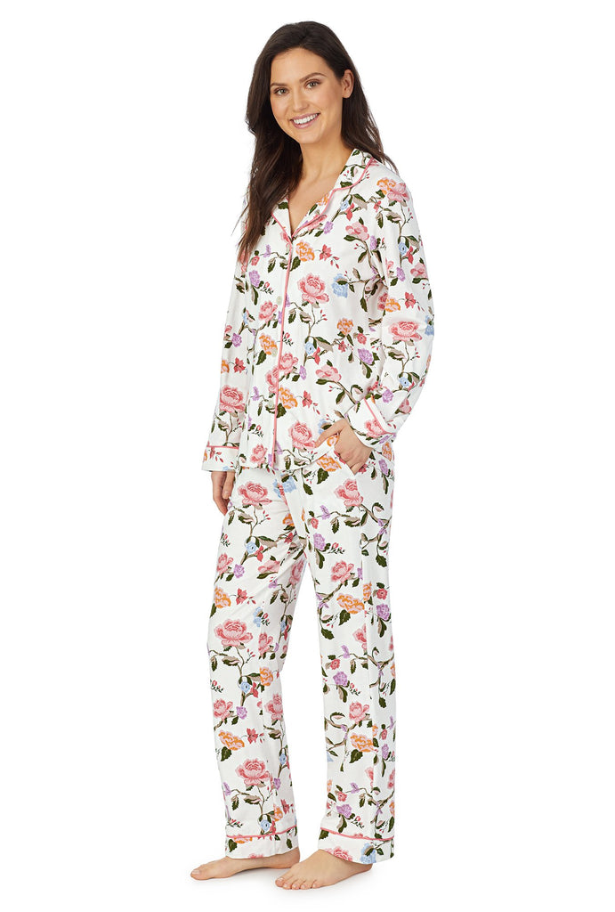 Isabella Long Sleeve Classic Stretch Jersey PJ Set