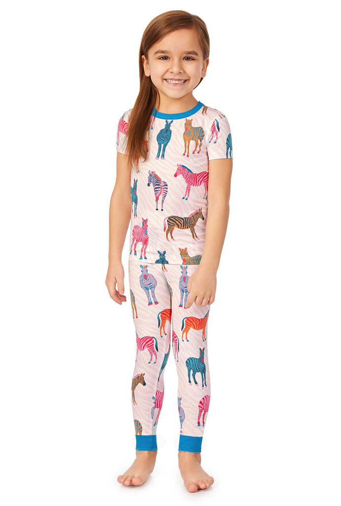 Read Between the Lines Short Sleeve Stretch Jersey Kids PJ Set