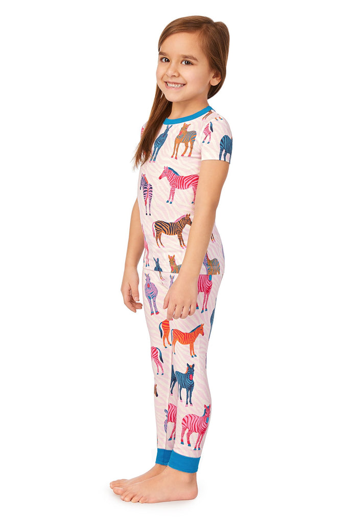 Read Between the Lines Short Sleeve Stretch Jersey Kids PJ Set