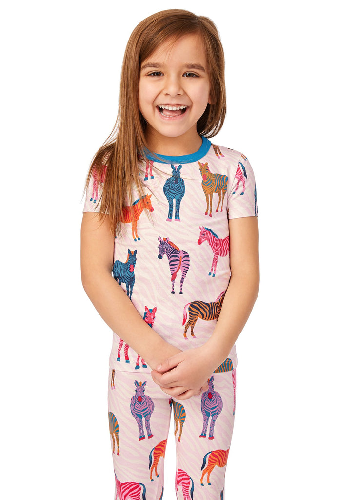 Read Between the Lines Short Sleeve Stretch Jersey Kids PJ Set