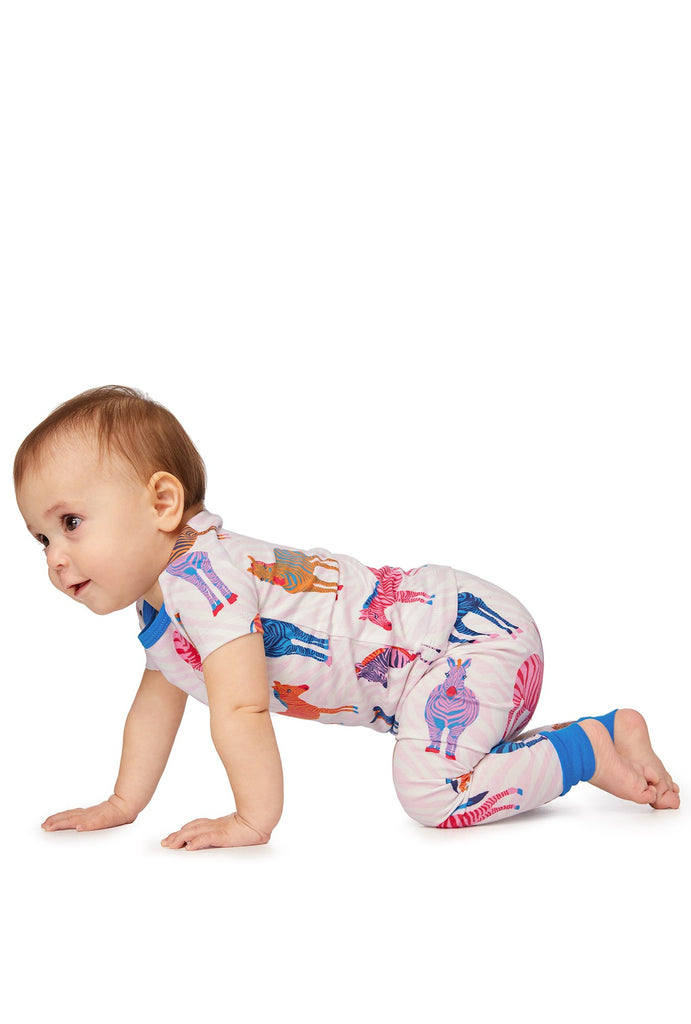 Read Between the Lines Short Sleeve Stretch Jersey Boo Boo PJ Set