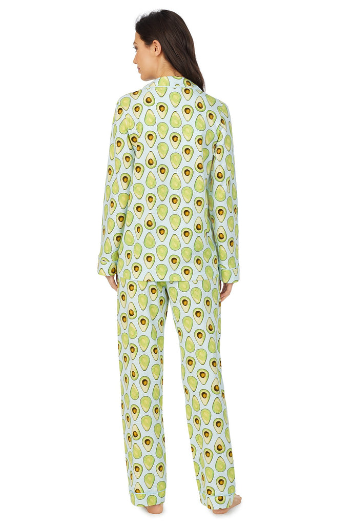 Avocuddle Long Sleeve Classic Stretch Jersey PJ Set
