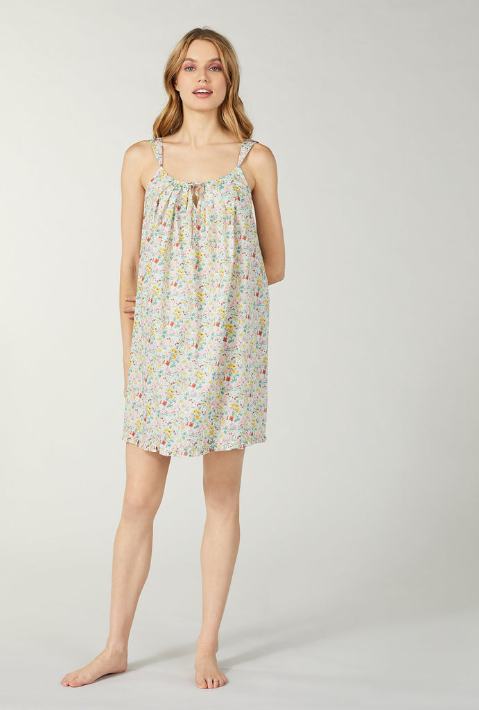 Liberty Fabrics California Bloom Cotton Ruffle Chemise