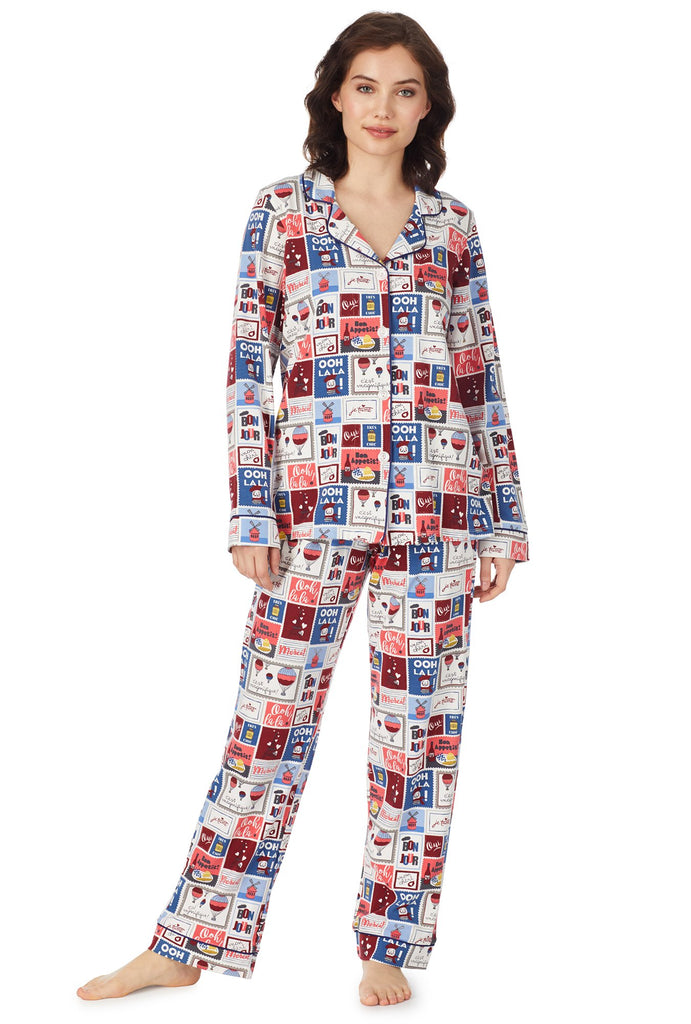 Special Delivery Stretch Long Sleeve Classic Pj Set