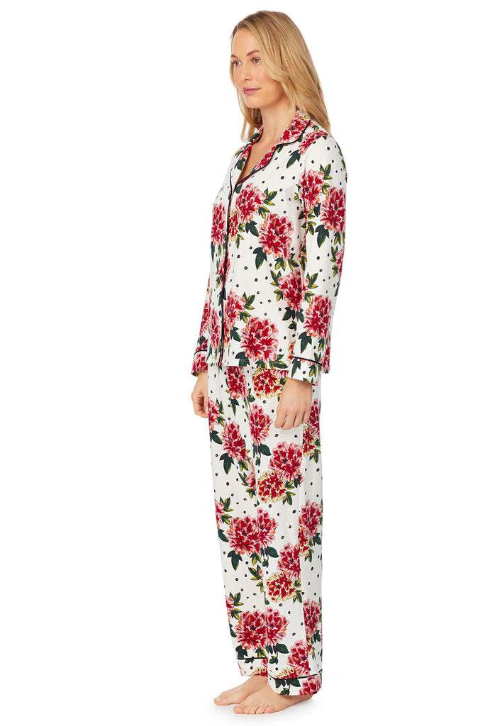 Room to Bloom Long Sleeve Classic Stretch Jersey PJ Set