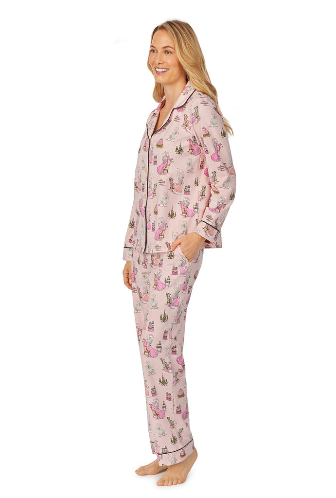 Fifi Antoinette Long Sleeve Classic Stretch Jersey PJ Set