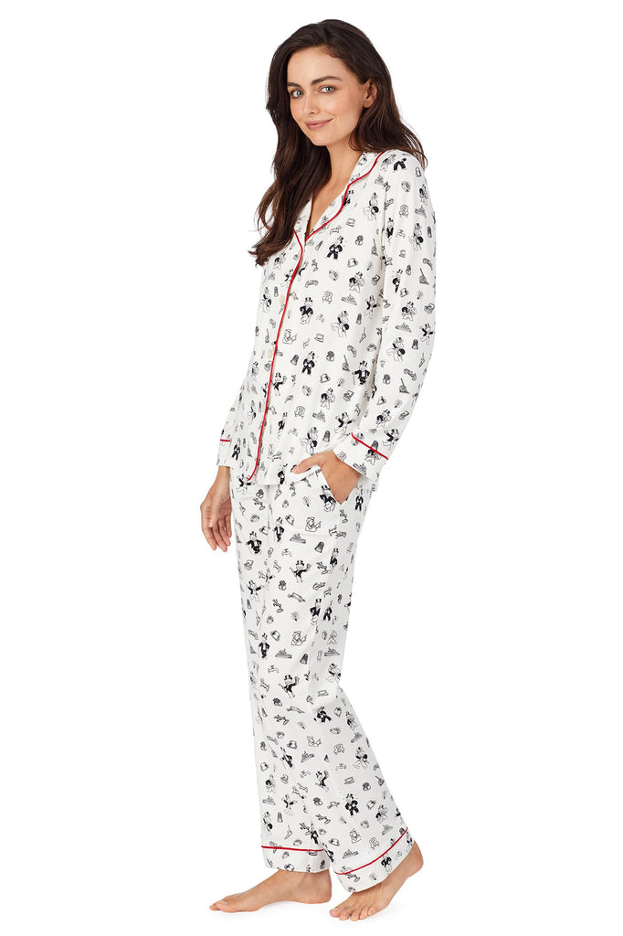 Bedhead Pajamas x Monopoly Icons Stretch Long Sleeve Classic PJ Set