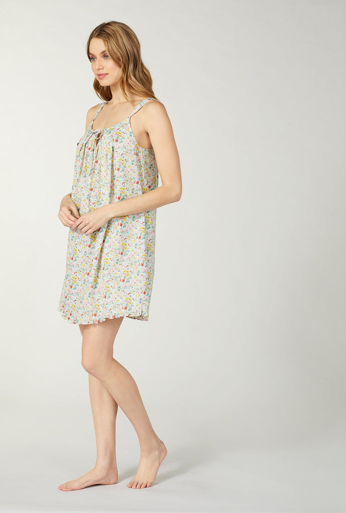Liberty Fabrics California Bloom Cotton Ruffle Chemise