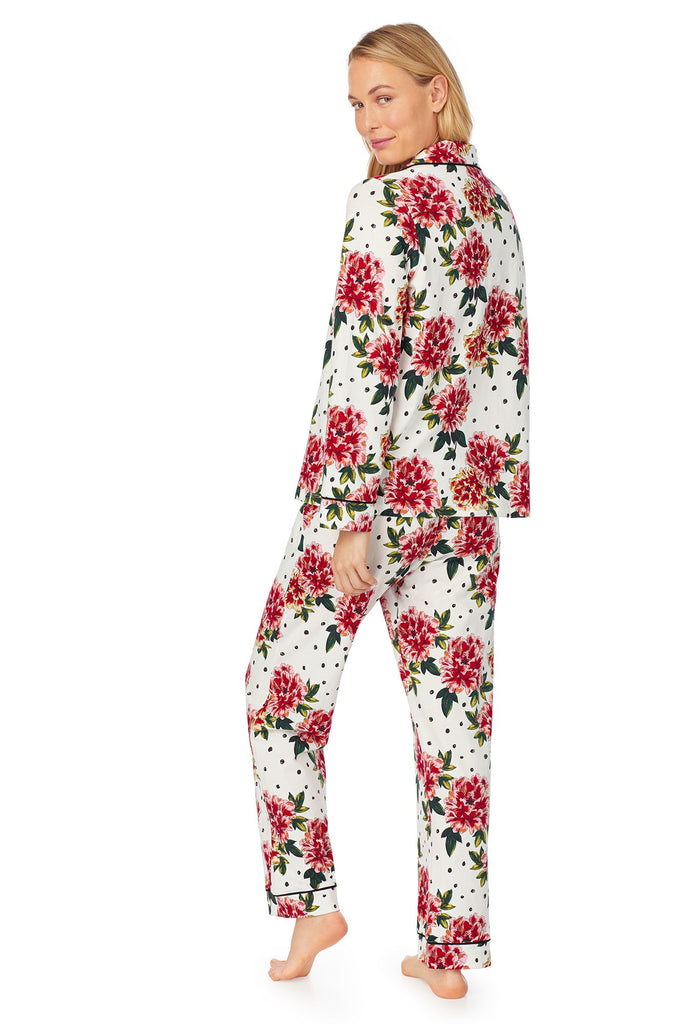 Room to Bloom Long Sleeve Classic Stretch Jersey PJ Set