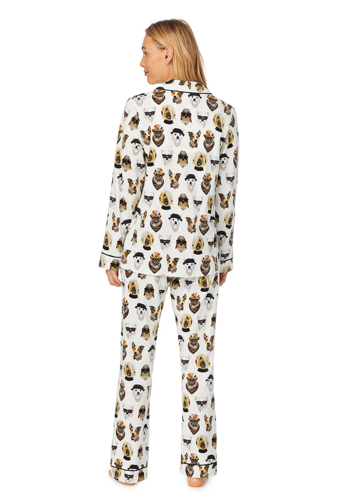 Celebrity Pups Long Sleeve Classic Stretch Jersey PJ Set