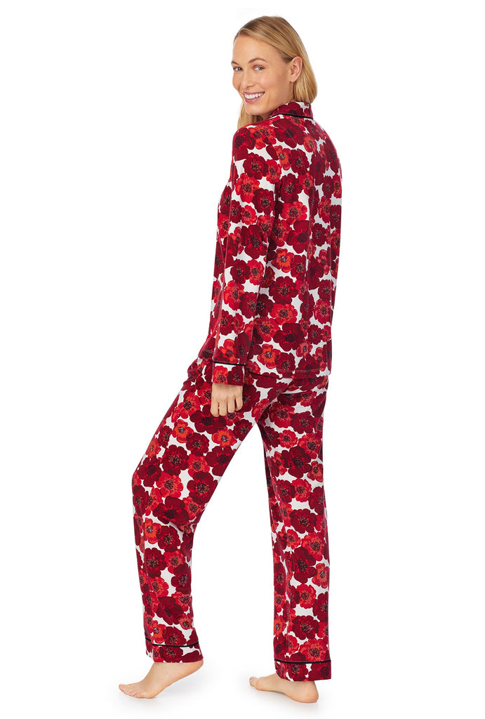 Marilyn Long Sleeve Classic Stretch Jersey PJ Set