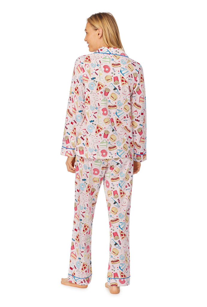Junk Food Long Sleeve Classic Stretch Jersey PJ Set