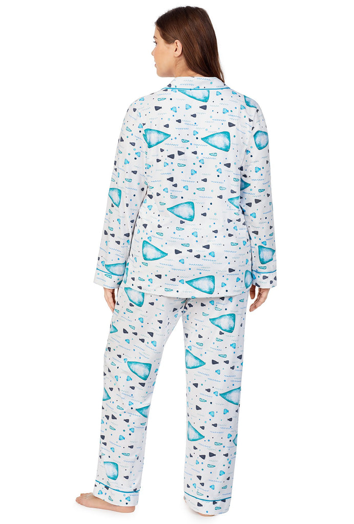 Whale and Friends Long Sleeve Classic Stretch Jersey PJ Set