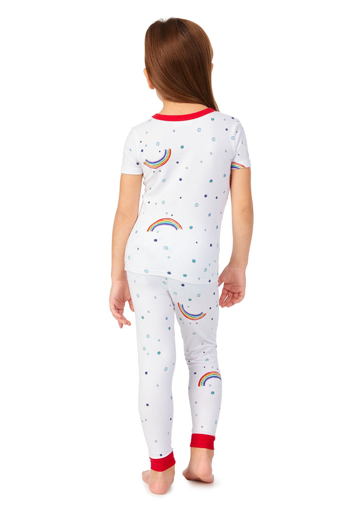Pot of Gold Short Sleeve Stretch Jersey Kids PJ Set w/ Book