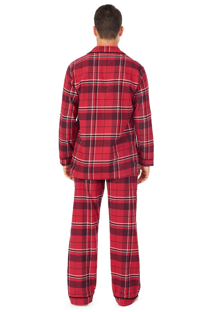 Nicholas Plaid Mens Flannel Long Sleeve Classic PJ Set