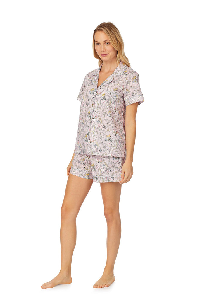 Liberty Fabrics Kew Road Short Sleeve Classic Shorty PJ Set