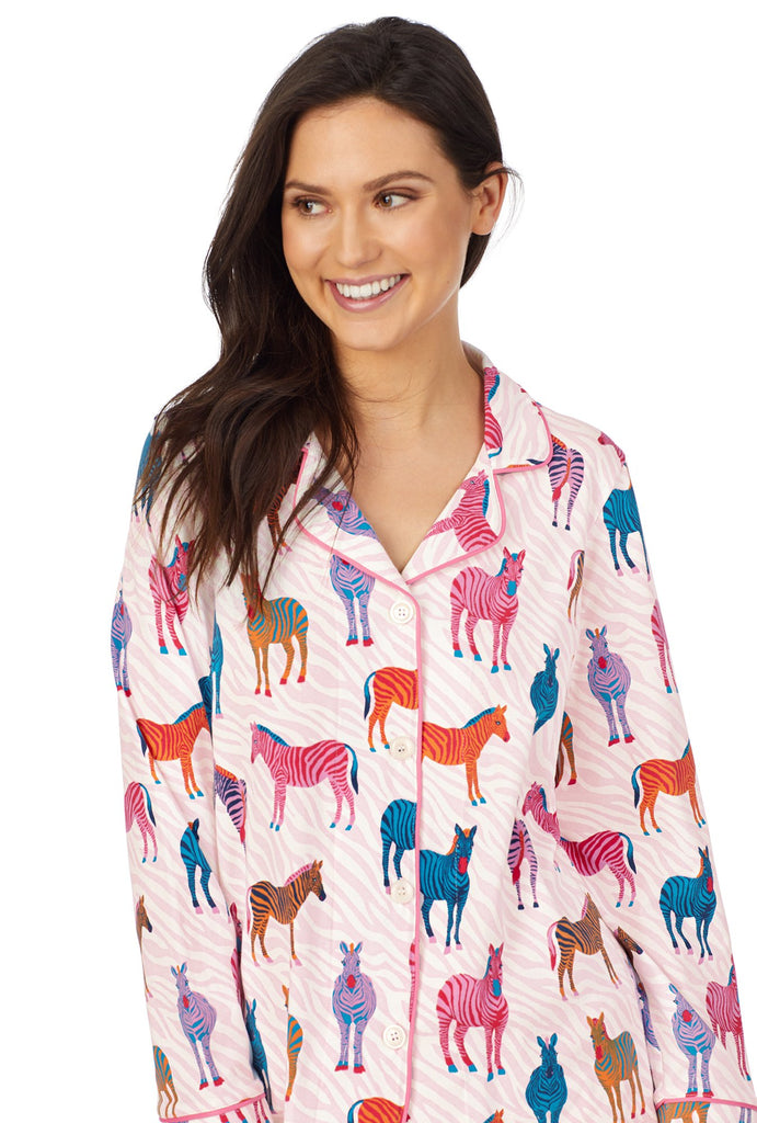 Read Between the Lines Long Sleeve Classic Stretch Jersey PJ Set