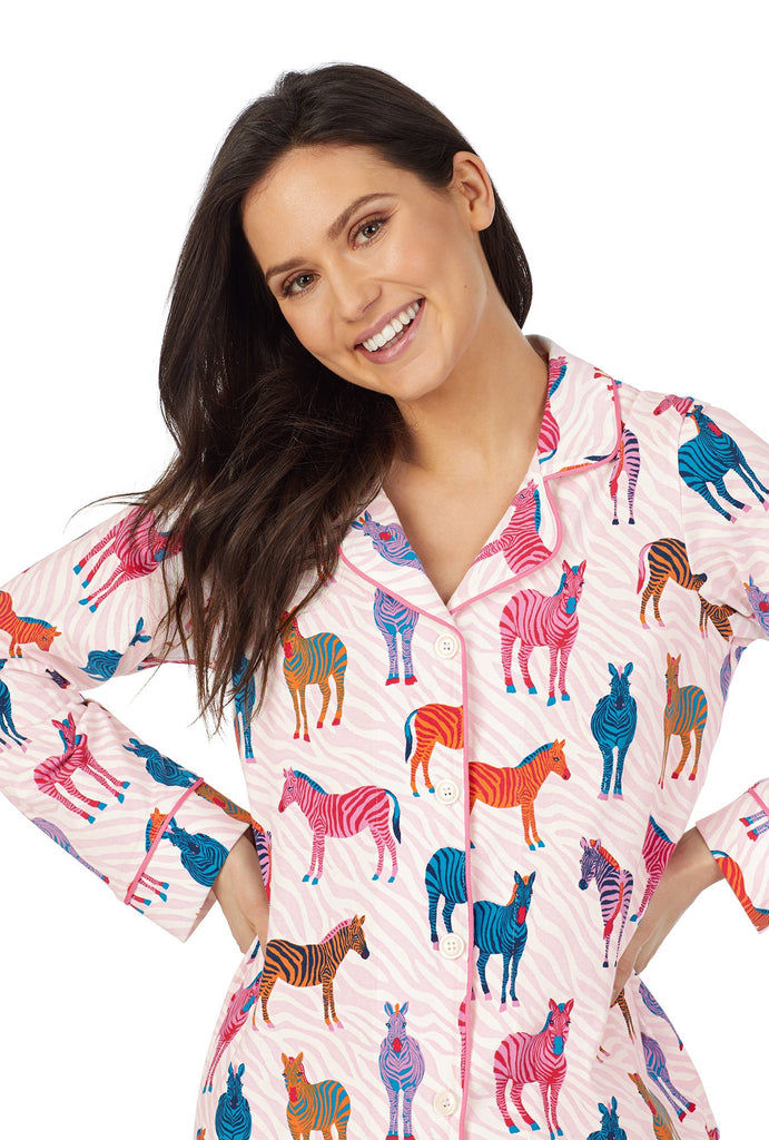 Read Between the Lines Long Sleeve Classic Stretch Jersey PJ Set
