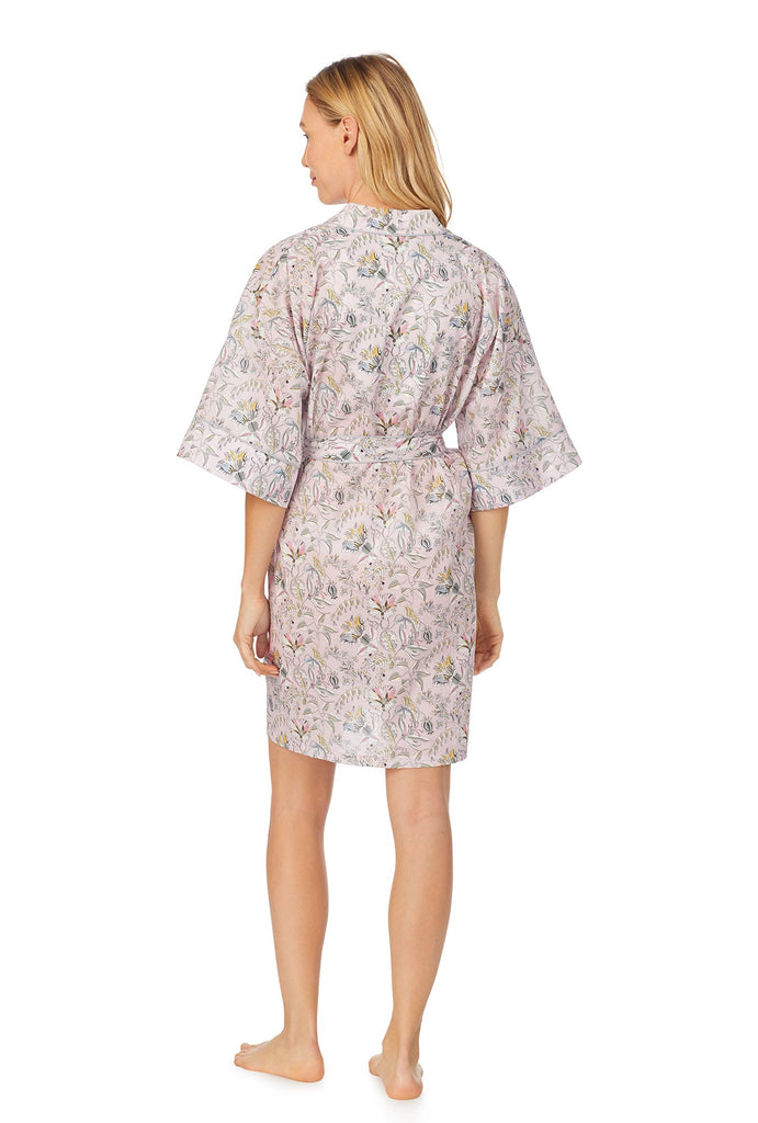 Liberty Fabrics Kew Road 3/4 Sleeve Kimono Robe