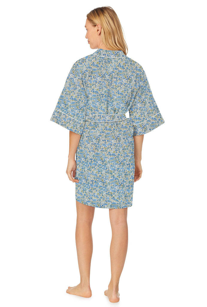Liberty Fabrics Poppy and Daisy 3/4 Sleeve Kimono Robe