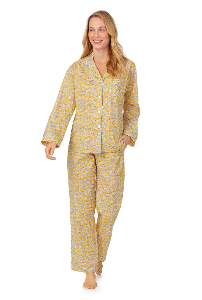 Liberty Fabrics Willoughby Mews Long Sleeve Classic PJ Set