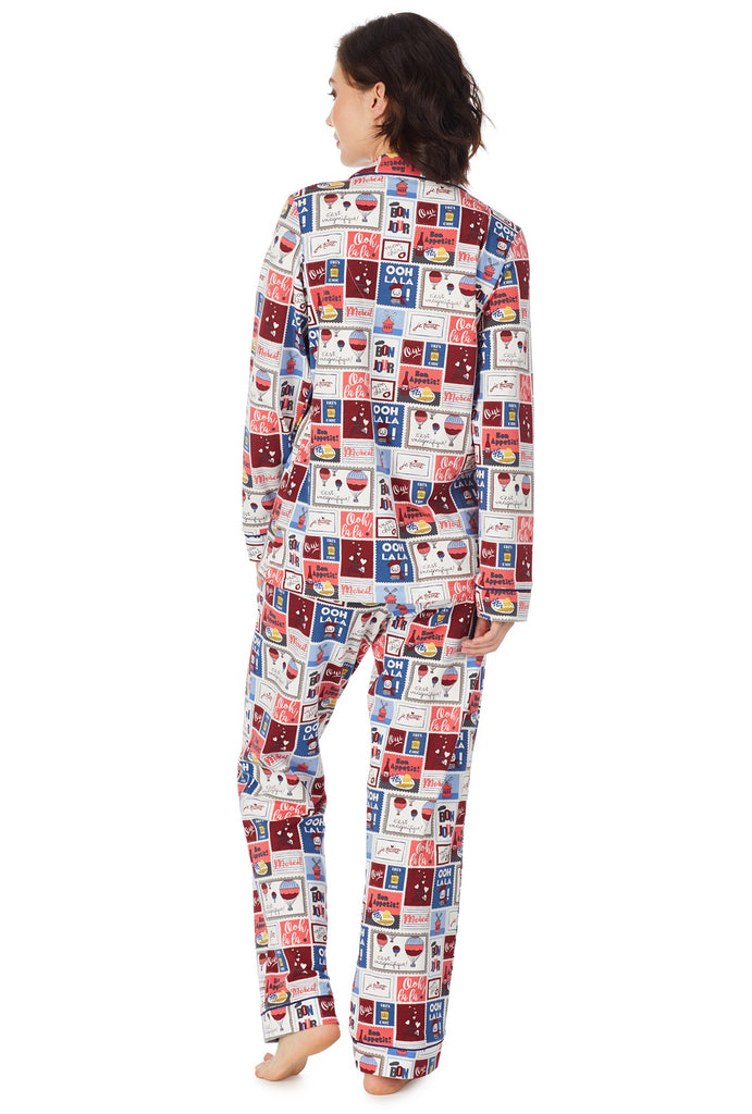 Special Delivery Stretch Long Sleeve Classic Pj Set