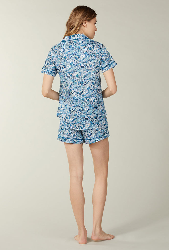 Liberty Fabrics Elysian Day Cotton Short Sleeve Classic Shorty PJ Set