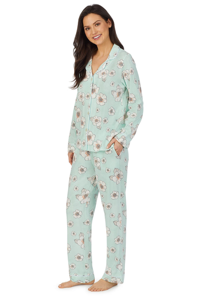 Forever Flower Long Sleeve Classic Stretch Jersey PJ Set