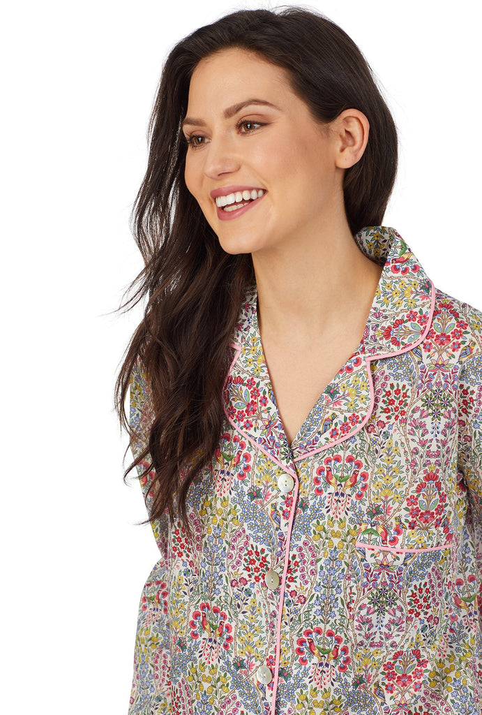 Liberty Fabrics Kensington Park Long Sleeve Classic PJ Set