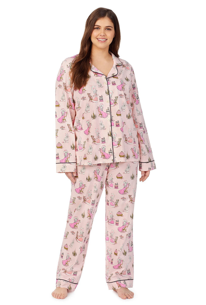 Fifi Antoinette Long Sleeve Classic Stretch Jersey PJ Set