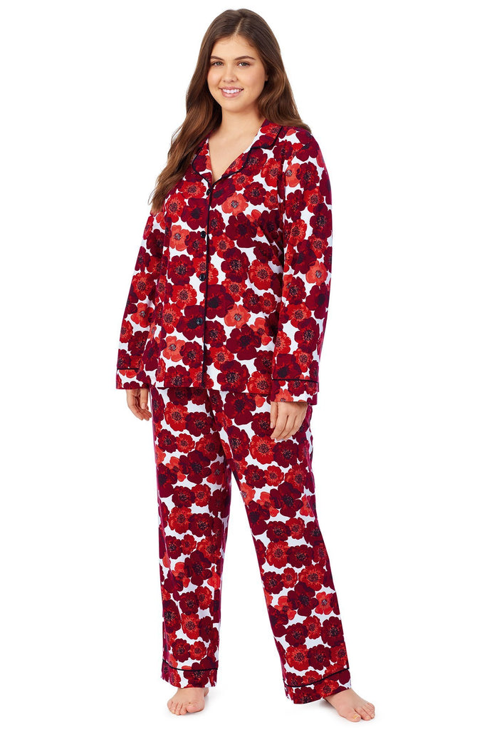 Marilyn Long Sleeve Classic Stretch Jersey PJ Set