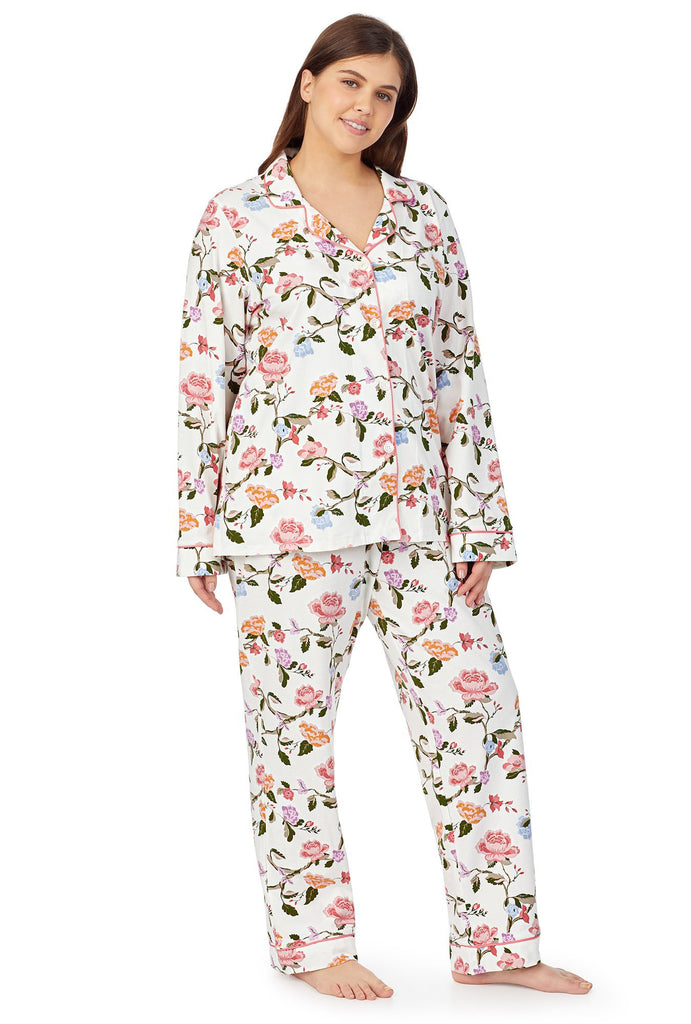 Isabella Long Sleeve Classic Stretch Jersey PJ Set