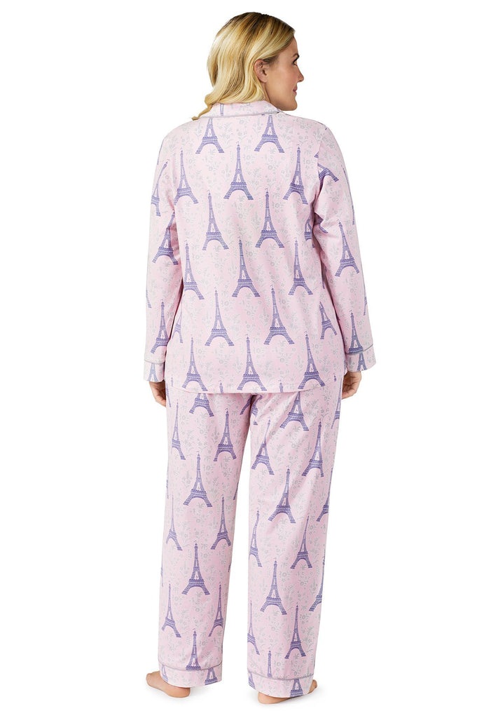 Colette's Eiffel Stretch Long Sleeve Classic PJ Set