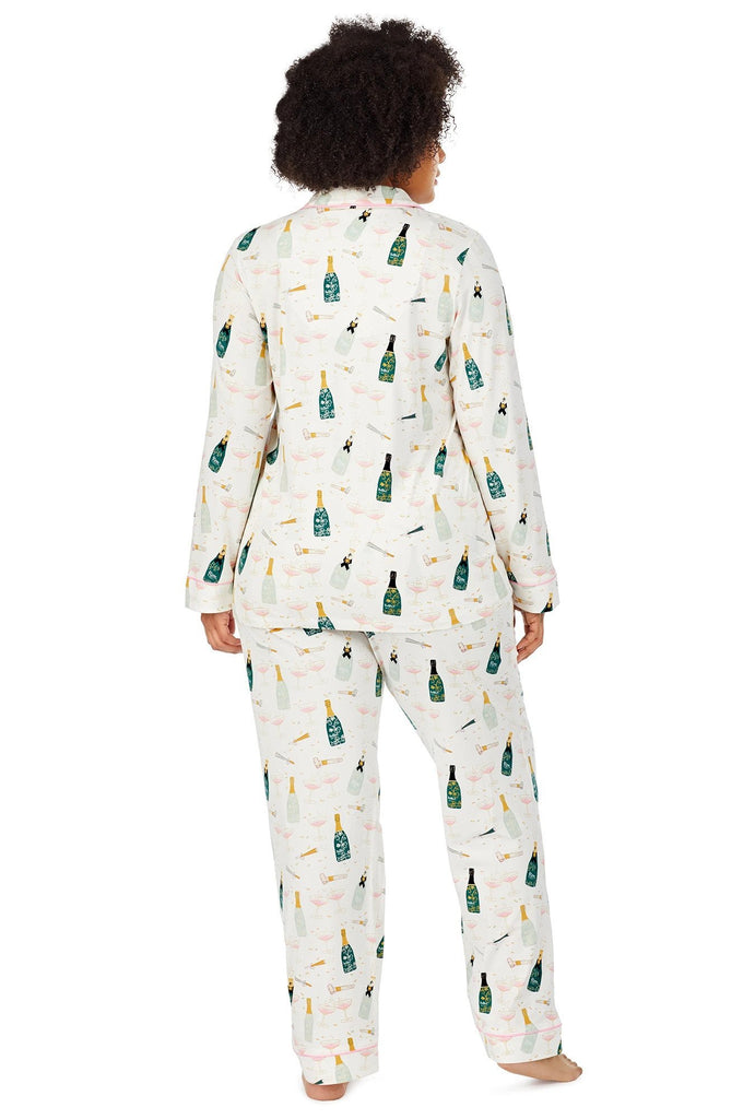 Cheers! Stretch Long Sleeve Classic PJ Set